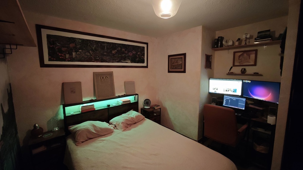 Bedroom and workspace