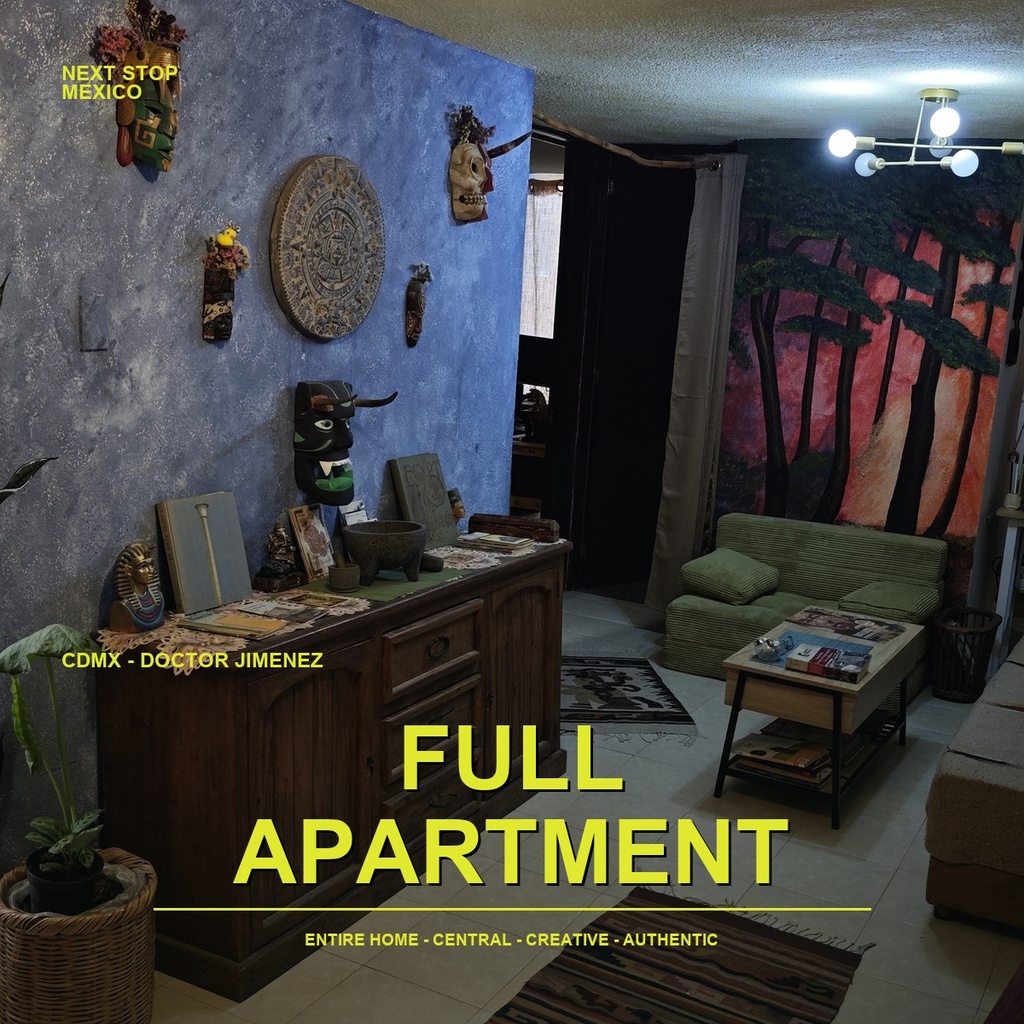 Dr. Jiménez 340 Loft Créatif (Appartement Complet)